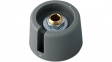 A3023048 Control knob with recess grey 23 mm