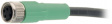 1669628 Actuator/sensor cable M8 Socket open 5 m SAC-3P- 5,0-PUR/M 8FS