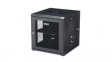 RK1224WALHM 19" Network Cabinet with Shelf, 20" Deep, Wall Mount, 12U, Steel