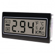 DPM961-R На панель; LCD 3,5 цифры 10мм, без подсветки; 48x24мм