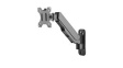 DA-90396 Single Gas Spring Monitor Wall Mount Arm, 32", 75x75/100x100, 8kg