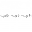 T0054426199 Soldering tip HT series for LR82 and FE80 Chisel shaped