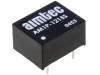 AM1P-1215SZ, Преобразователь: DC/DC; 1Вт; Uвх:12В; Uвых:15ВDC; Iвых:85мА, AIMTEC