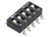 ESD105LTZ, Переключатель: DIP-SWITCH; Кол-во секций: 5; OFF-ON; 0,025A/24ВDC, ECE