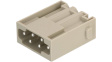 09140062633 Connector, module han e quick-lock, male, pole no.6, Han Quick-Lock