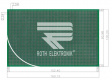 RE212-LFDS Prototyping board FR4 epoxy heat tin-plated
