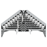 1173850000, PPV 8 GR 35X15 DGR potential distributor ppv 8 din35x15 mm inputs=32 0.5...1.5 m, Weidmuller