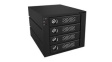 IB-554SSK 4-Bay Backplane with Fan and Lock, 3.5 ", SAS / SATA