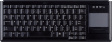 AK-4400-GU-B/US Keyboard with touchpad US USB Black