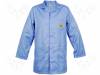 ESDCOAT-B-XL, Халат; Версия: ESD; Размер: XL (unisex); синий, REECO