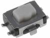 TS47-25MV160 Микропереключатель; 1; SPST-NO; 0,05A/12ВDC; SMT; 1,6Н; 4,7x3,5мм