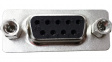 RND 205-00777 D-Sub socket, poles 9, 180deg./solder pcb tht