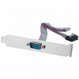 PB-503-3 Serial bracket IDC 10-Pin-Socket DB9-Plug 30 cm