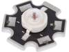 PM2E-1LRS LED мощный; STAR; красный; Pмакс:1Вт; 51,7-58,9лм; 130°; 1,75?3В