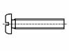 M2.5X5/BN344 Винт; M2,5x5; Головка: цилиндрическая; Шлиц: прямой; сталь; цинк