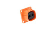 HVSL362022A Housing 16mm, Plug, 1 Rows, 2 Poles, Orange
