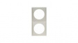 818262519 Cover Frame Matte INTEGRO Flush Mount 119 x 59.5mm White