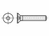 M5X10/BN616 DIN7991 ~ISO10642 Винт; M5x10; Головка: потайная; Шлиц: внутренний шестигранник