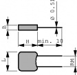 C322C472K1G5TA7301 Конденсатор 4.7 nF 100 VDC 5.08 mm