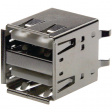 614008235023 Dual socket, vertical USB A 4P THD
