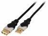DK-300207-030-D Кабель; USB 2.0; гнездо USB A, вилка USB A; 3м