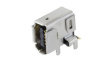 09 45 281 2560 Modular Jacks and Cable Plugs, Type A, Right Angle, CAT6a, 8 Contacts, Solder