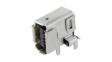 09452812560 Modular Jacks and Cable Plugs, Type A, Right Angle, CAT6a, 8 Contacts, Solder
