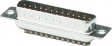 L717SDB25P Вилка; D-Sub; PIN:25; "папа"; пайка; на провод; gold flash; 250В