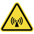 WS3-K-150-YE [100 шт] Warning Label Electromagnetic Field