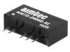 AM1D-2405D-RZ, Преобразователь: DC/DC; 1Вт; Uвх:21,6?26,4В; Uвых:5ВDC; SIP7; 2,3г, AIMTEC