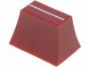 CS2 TYPE B RED, Ручка: движок; Цвет: красный; 20x14x13мм; Мат-л: пластмасса, Cliff