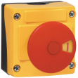LBX14201 Emergency Stop Mushroom Button, Complete, 1 Break Contact (N