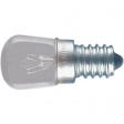 17376 Лампа для духовки прозрачный 230 V 15 W E14