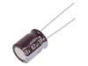 UPM1H820MPD6 Конденсатор: электролитический; с низким импедансом; THT; 82мкФ