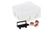 COMBI(R) 308 WH Junction Box with Terminal Insert 85x85x51mm White Polypropylene IP66/IP67