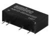 AM1D-0524SH30Z, Преобразователь: DC/DC; 1Вт; Uвх:4,5?5,5В; 24ВDC; Iвых:40мА; SIP7, AIMTEC