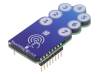 TOUCHKEY 3 CLICK Click board; емкостная клавиатура из 7 кнопок; GPIO,SPI