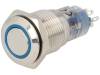 V16-22R-12B-S Переключатель: антивандальный; 2; DPDT; 3A/250ВAC; 1A/24ВDC; IP67