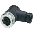 1681143 SACC-M12FR-4CON-PG7-M Cable socket M12 90° Poles 4
