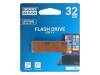 UEC2-0320N0R11 Флешка; USB 2.0; 32ГБ; коричневый; Считывание:20МБ/с