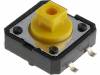 TACTMS-24N Микропереключатель; 1; SPST-NO; 0,05A/12ВDC; SMT; 1,6Н; 12x12мм
