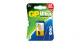 GP 1604AUP-C1 / 6LF22 / 9V ULTRA PLUS Primary Battery Ultra Plus 9V 6LF22