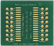 RE900-06 Laboratory card FR4 Epoxide + chem. Ni/Au TSOP II 32 Adapter