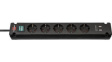 1150660315 Outlet Strip 5x Type F (CEE 7/3)/USB - Type F (CEE 7/4) Black 3m