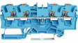 2204-1404 Feedthru Terminal, Cage Clamp, 4 Poles, 0.5 ... 6mm\x1a