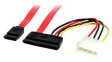 SATA18POW SATA Data and Power Cable 457 mm Red