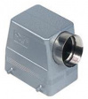 CAOT 50.6 hoods for two levers, with 4 pegs, side entry, high construction, 1'' NPT