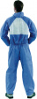 4530XL Protective Overall Size Extra Large White on Blue