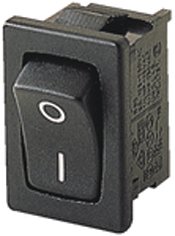 1852.1102, Rocker switch 2P 4 A 250 VAC, Marquardt