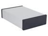 1455U2802, Extruded Enclosure 1455 279x191x66mm Aluminium Clear Anodized IP54, Hammond